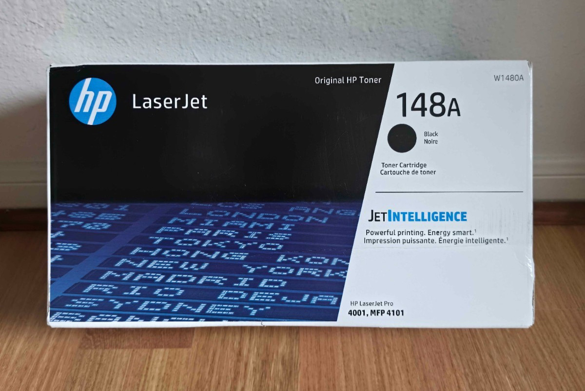 HP 148A (W1480A) Black OEM Toner Cartridge New Factory Sealed
