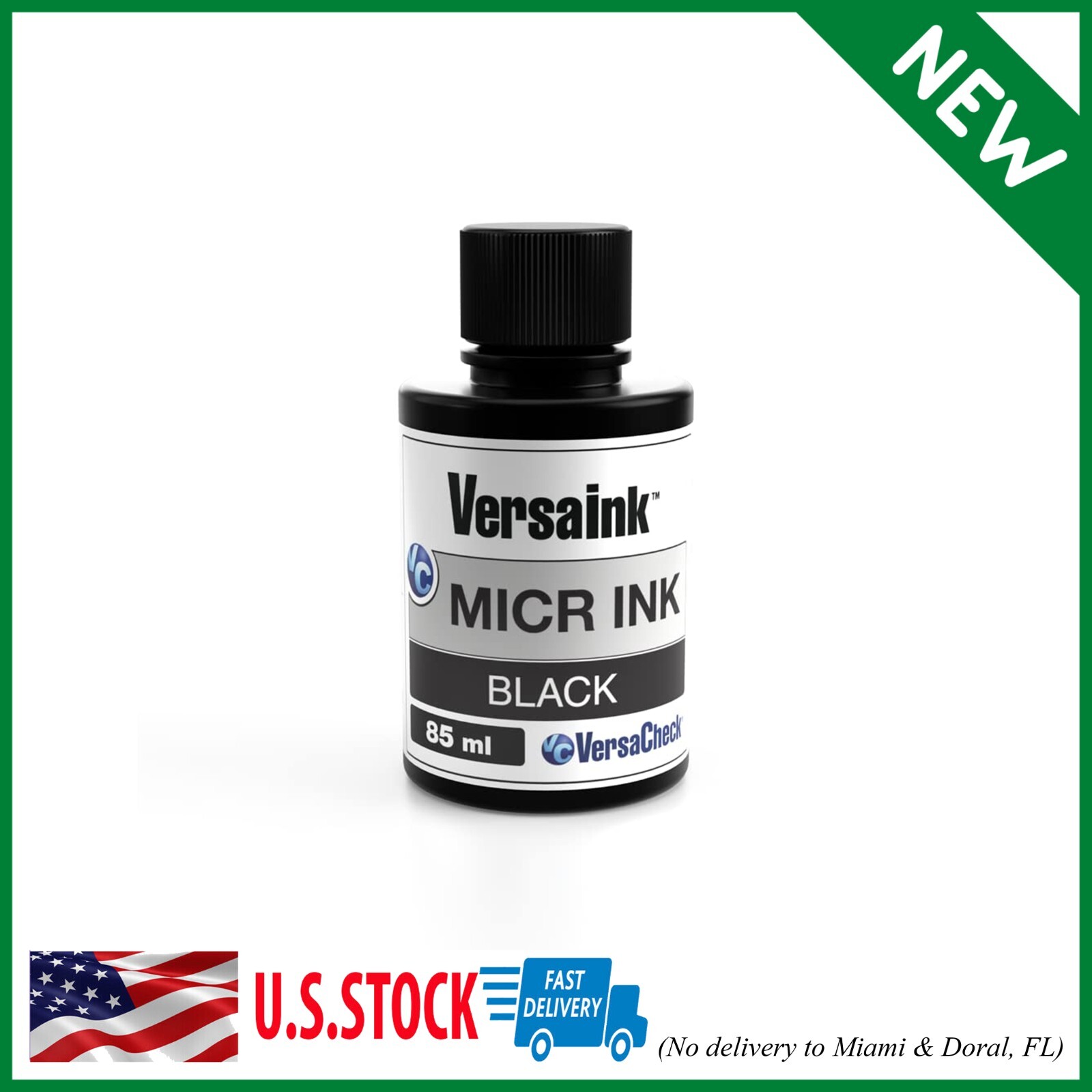 Nano Black MICR Ink -85ml – Magnetic Ink for Check Printers and All-in-One Inkj