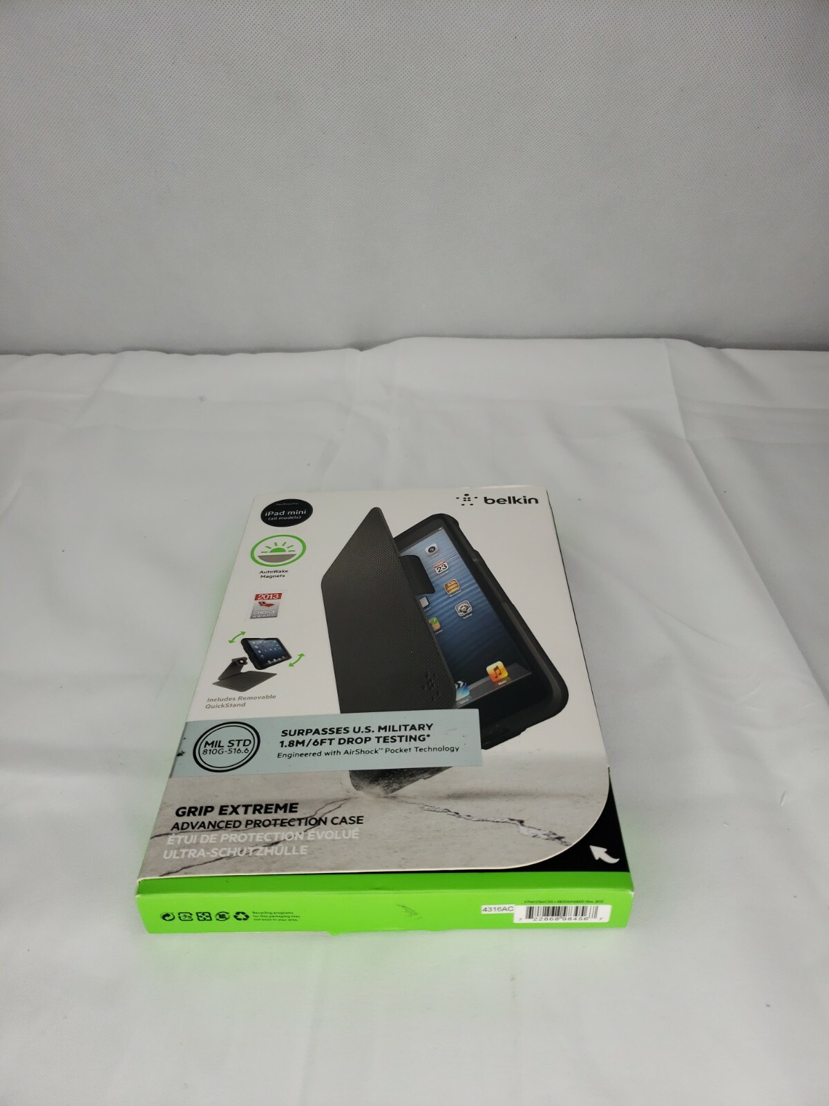 he Belkin Grip Extreme Advanced Protection Case for iPad mini in black