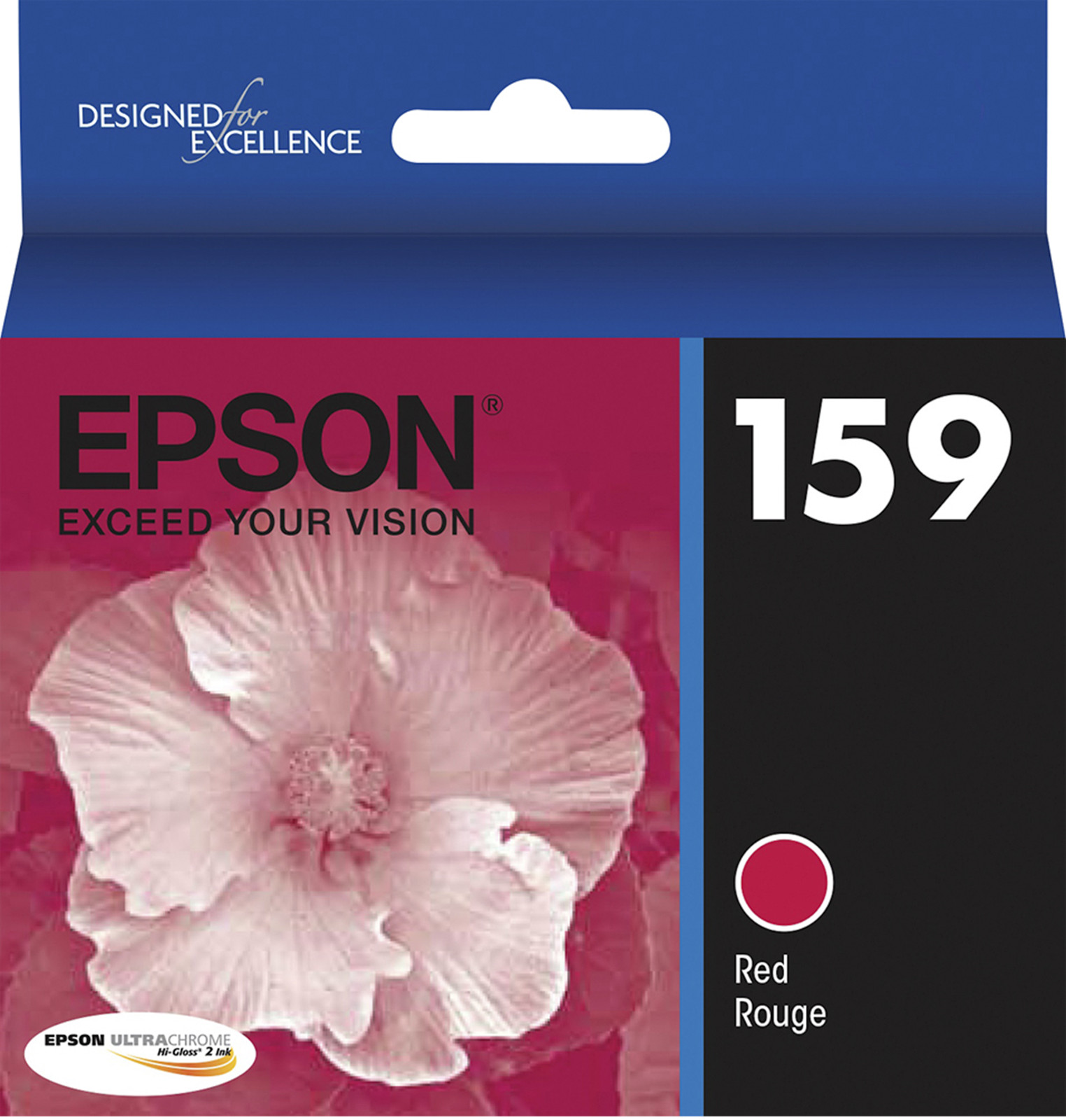 Genuine Epson 159 Red Ink Cartridge T159 T1597 T159720 Stylus Photo R2000