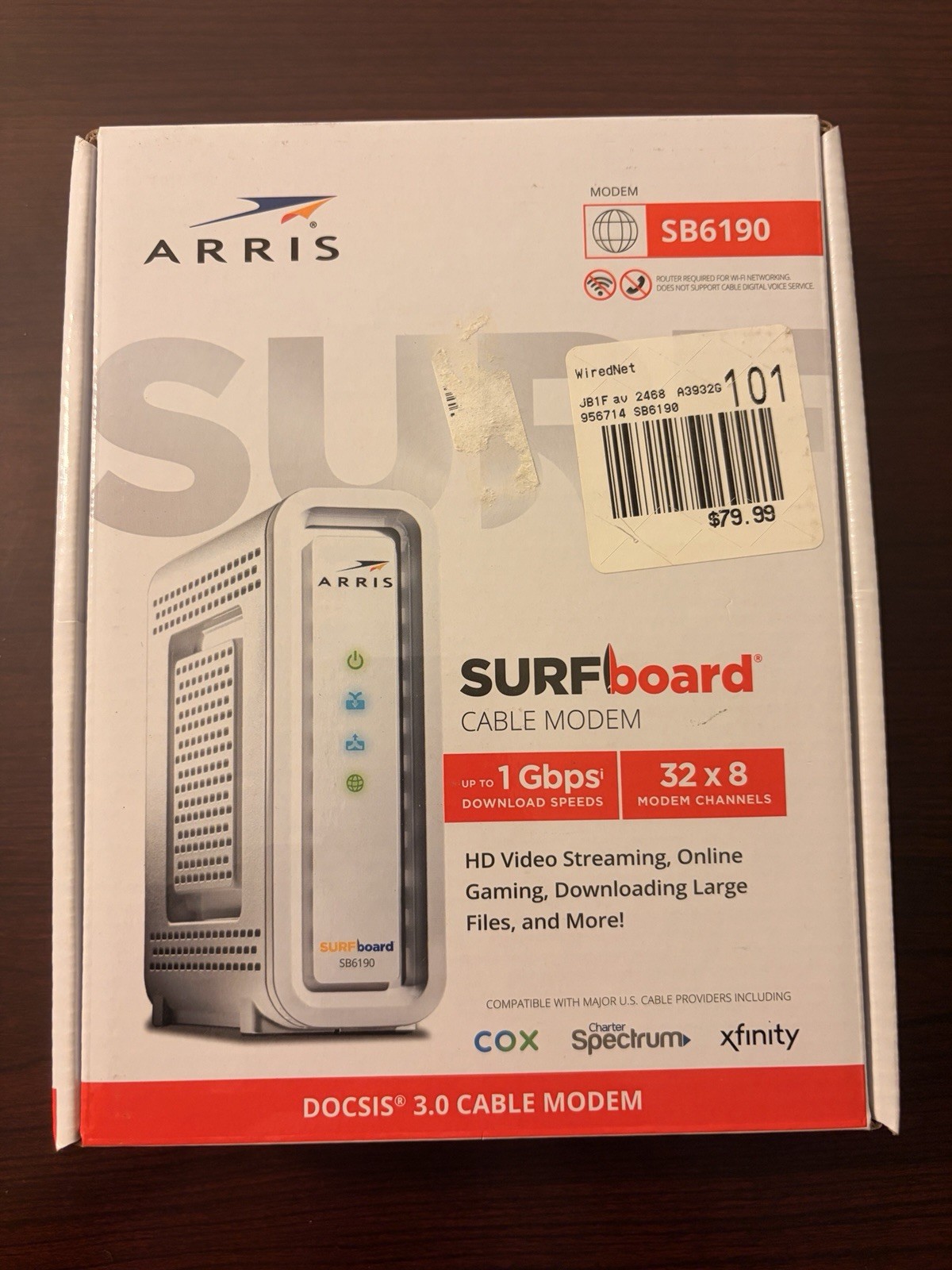 Arris Surfboard Modem SB610 Unused Pristine Condition