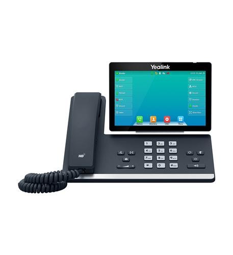 Yealink SIPT57W IP Phone 7" Touchscreen Bluetooth Wi-Fi Gray