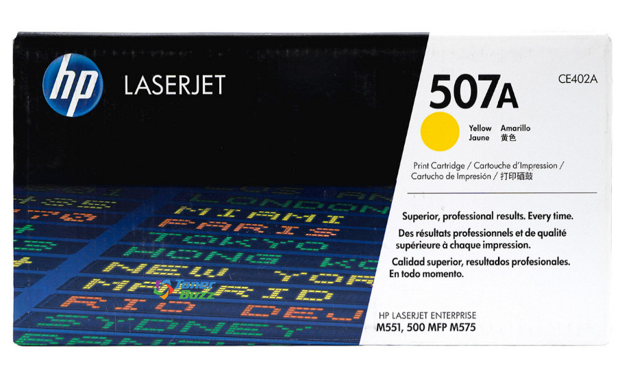 HP 507A Yellow Original LaserJet Toner Cartridge (CE402A) New - FAST SHIP