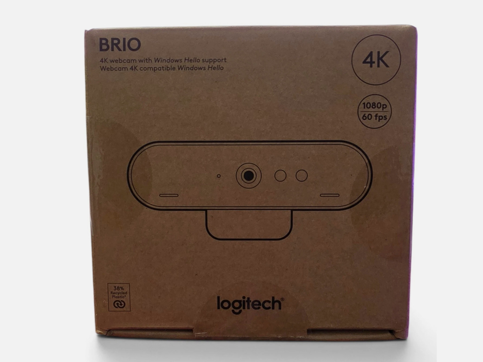 Logitech Brio 4K Ulta HD Webcam, 960-001105 NIB