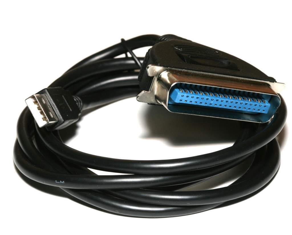 USB to Parallel Port Printer Cable Centronics 36