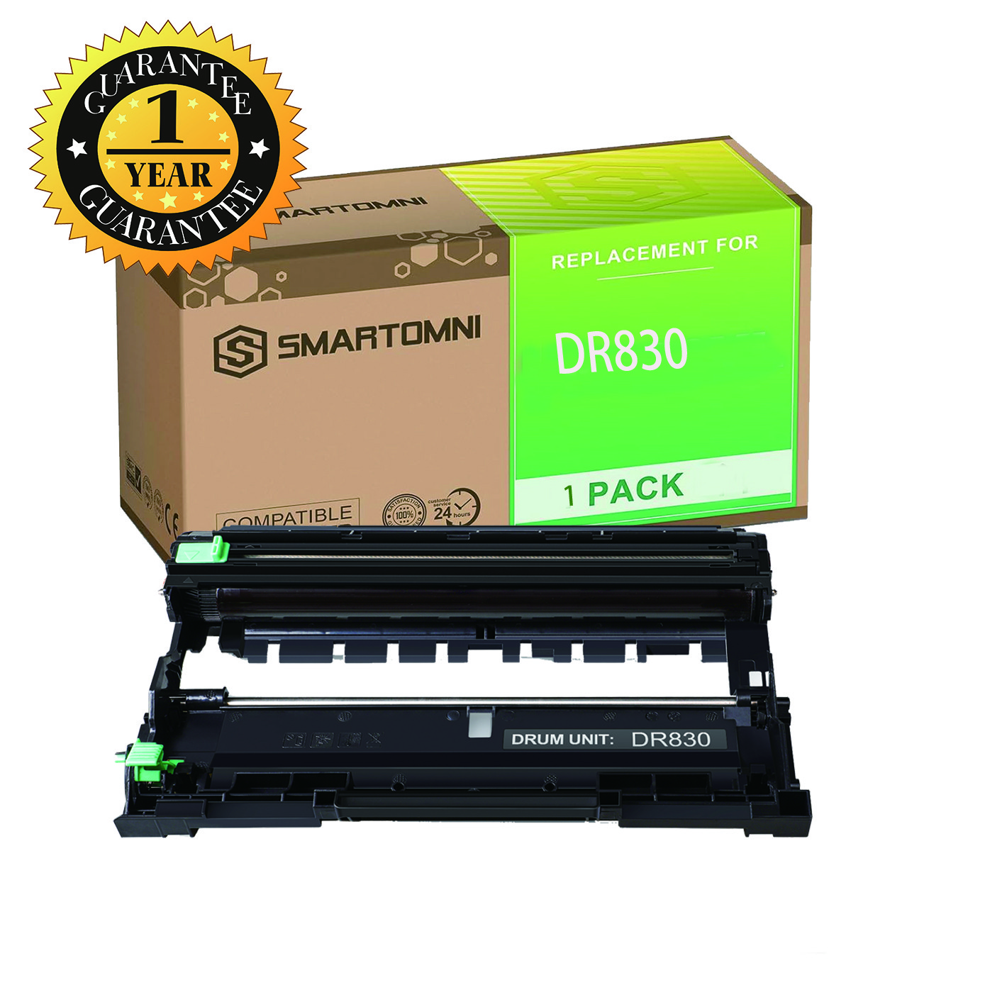 Brother DR830 Drum Unit High Yield Compatible With HL-L2405W DCP-L2647DW Lot