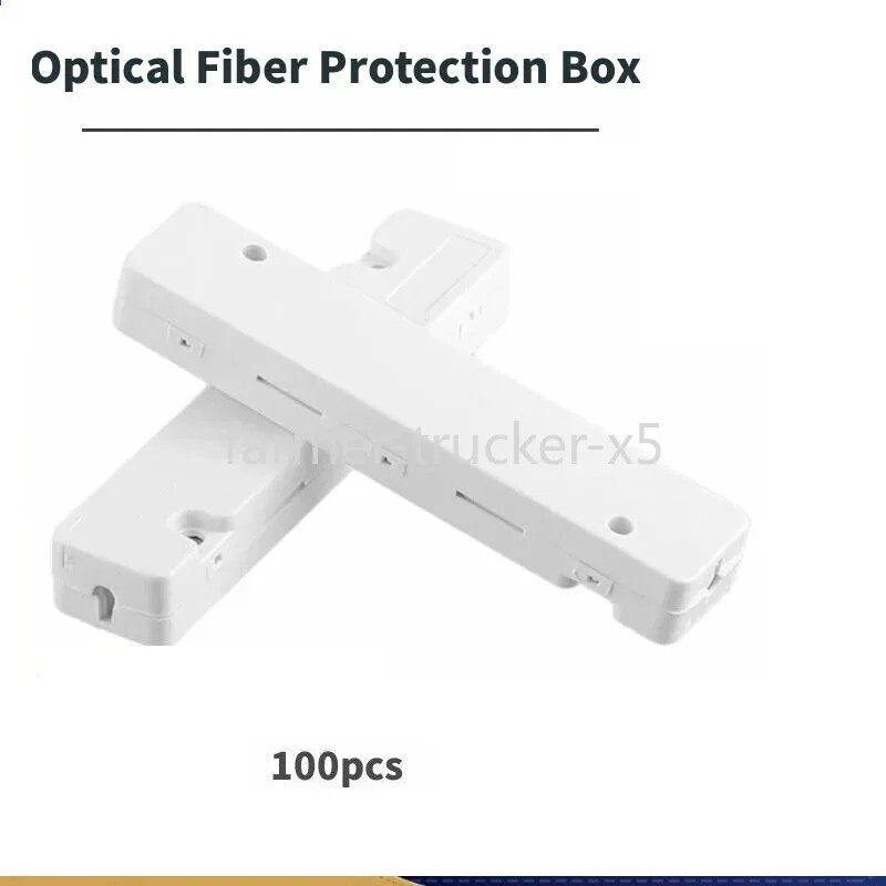 100pcs Cable Protection Box Optical Fiber Protection Box Round Tube Heat Shrink
