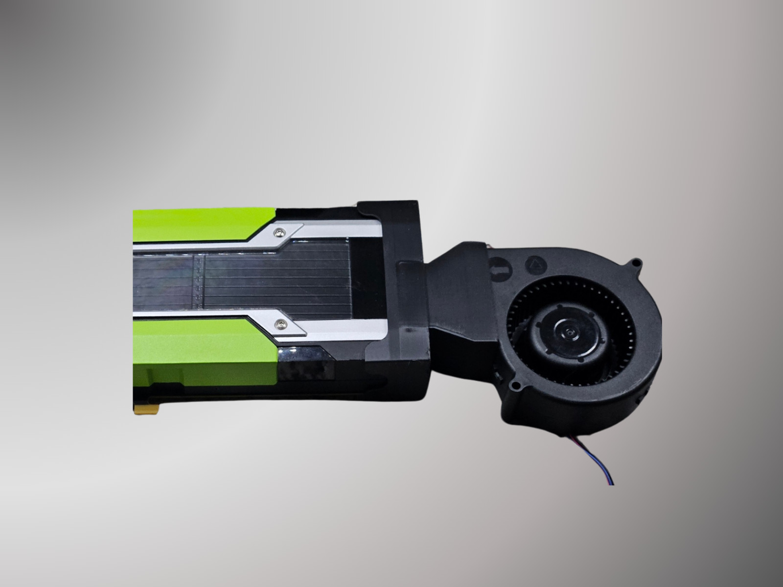AMD GPU Cooling Blower Fan Shroud AMD Mi100 RADEON Accelerator Card AI