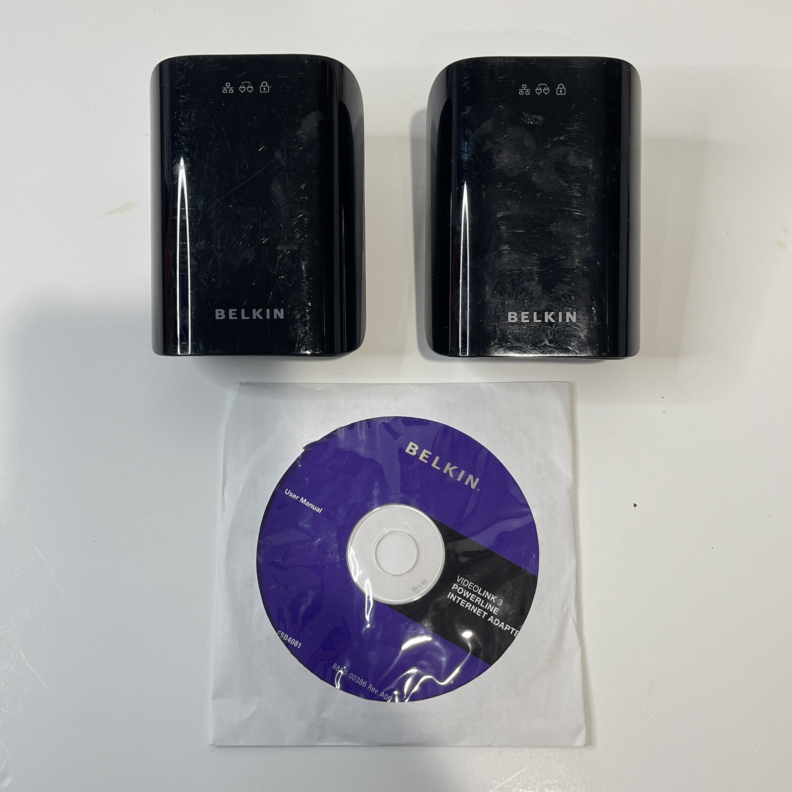 Belkin VideoLink3 Powerline Internet Adapter F5D4077
