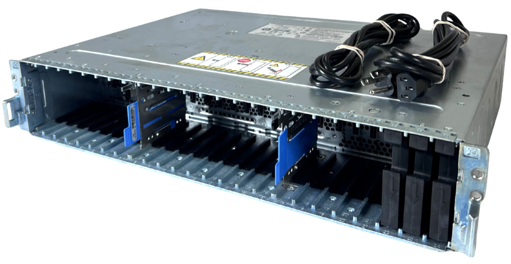 EMC SAE 100-562-712 Array Enclosure 100-562-964 w/ 2x PSU 2x 6Gb SAS Controller