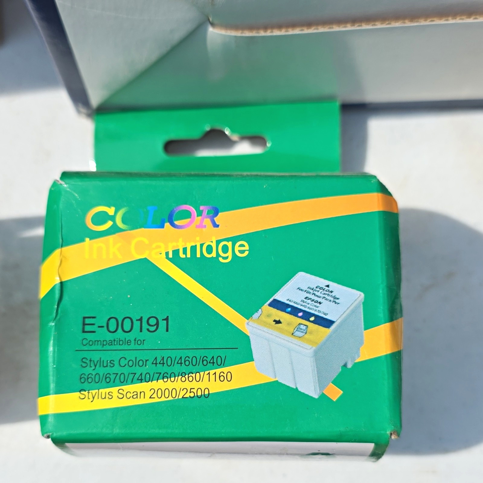 Compatible Color Ink Cartridge E-00191 for Epson Stylus Color 440/460/640