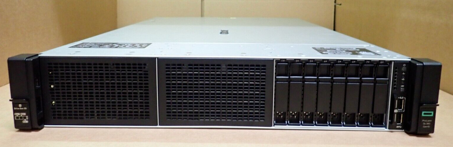 HPE ProLiant DL380 GEN10 CTO 2x Scalable CPU 24-DIMM 8x SAS 2.5" Bay 2U Server