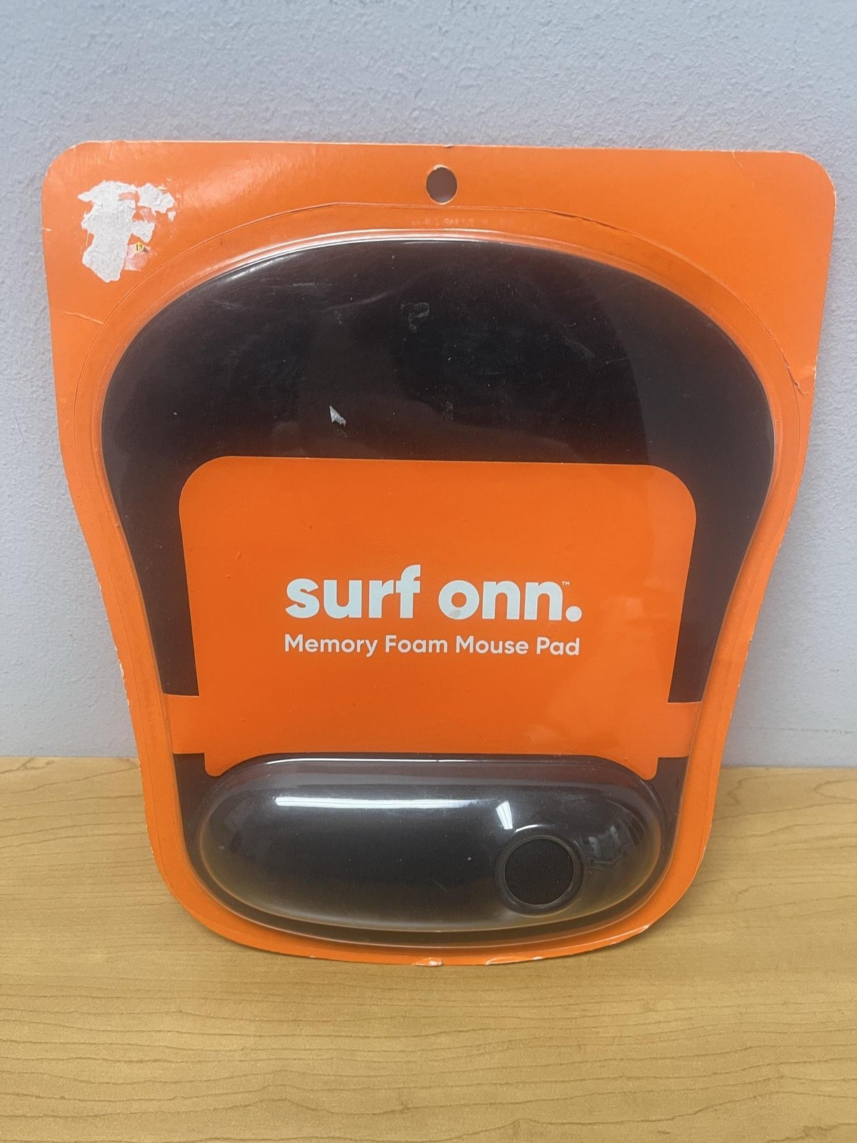 Surf Onn. Memory Foam Mouse Pad Wrist Rest Non-Slip Black 100027823 Ergonomic