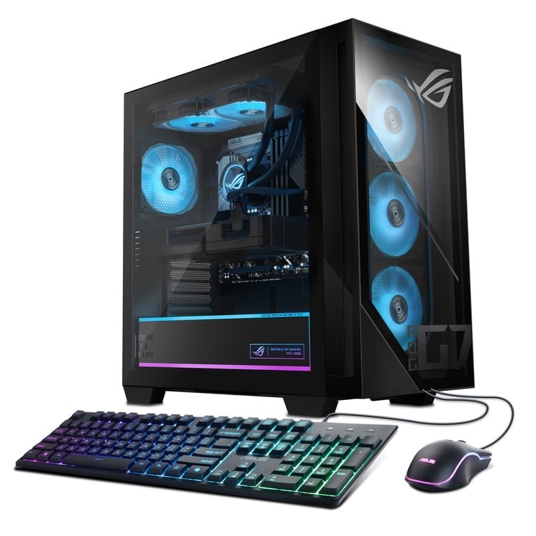 2026 ASUS ROG G700 Gaming Desktop PC - Ultra 7 265KF RTX 5060 32GB RAM 1TB NVME