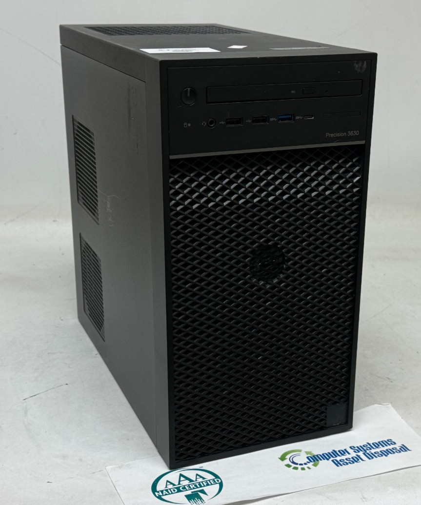 Dell Precision 3630 Tower (i7-9700 3.0GHz - 16GB RAM - 512GB SSD - WX 3200)