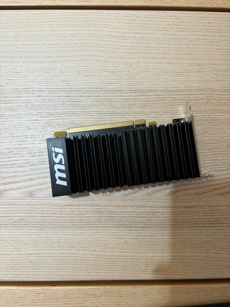 MSI NVIDIA GeForce GT 1030 4GB DDR4 Low-Profile OC Graphics Card