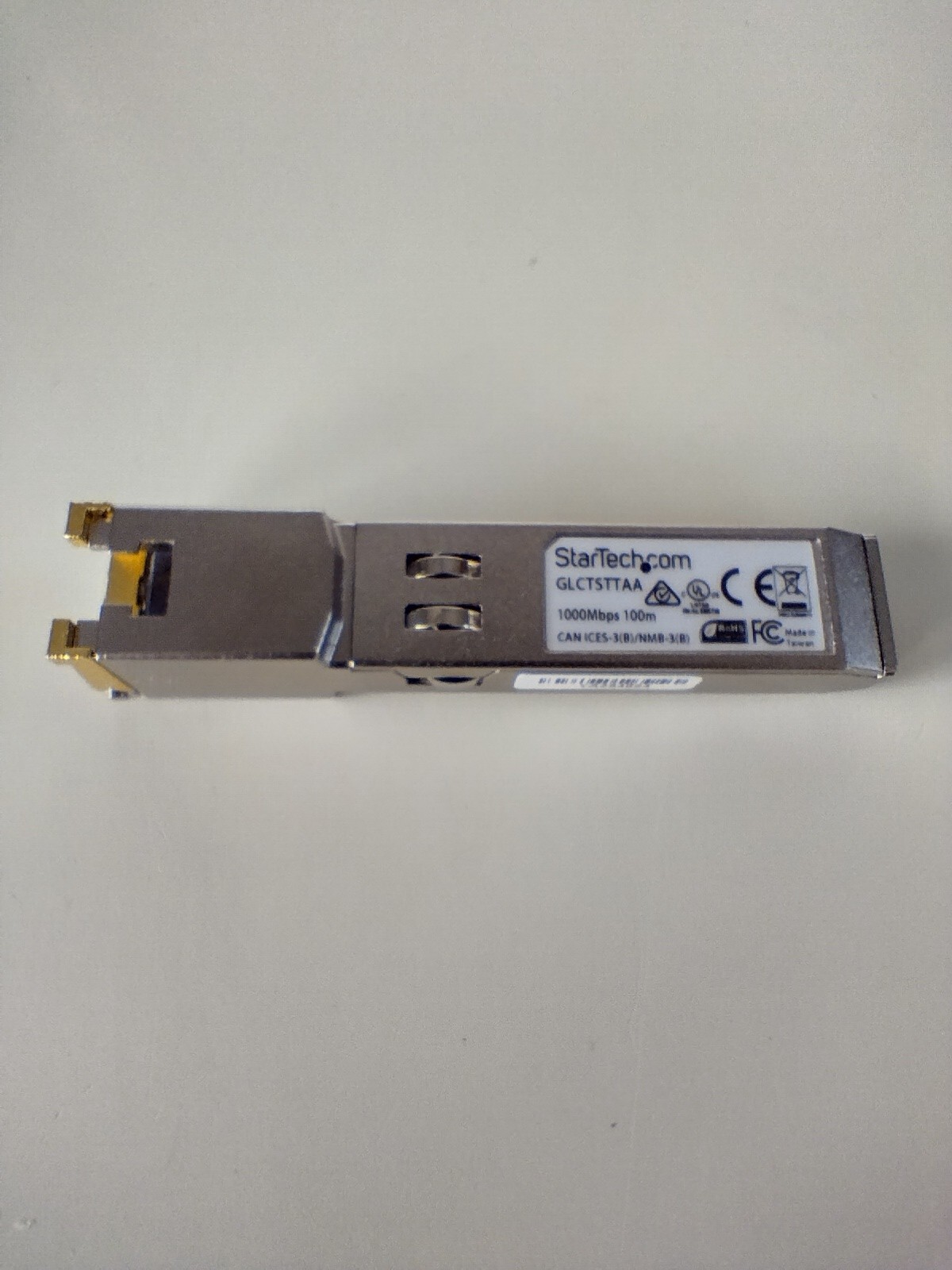 Startech Cisco GLC-T Compatible SFP Module - 1000BASE-T - 1GE Gigabit Ethernet S
