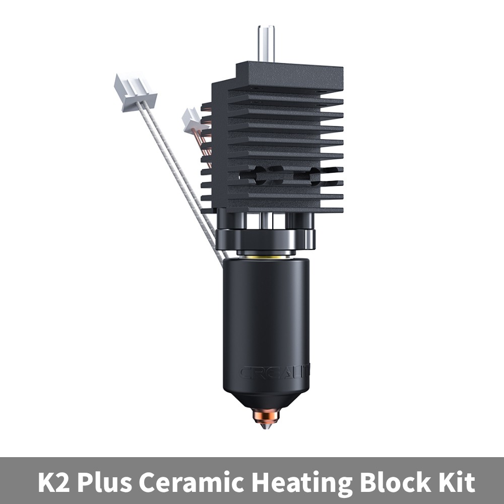 Creality K2 Plus Ceramic Heating Block Kit High Flow for K2 Plus 3D Printer