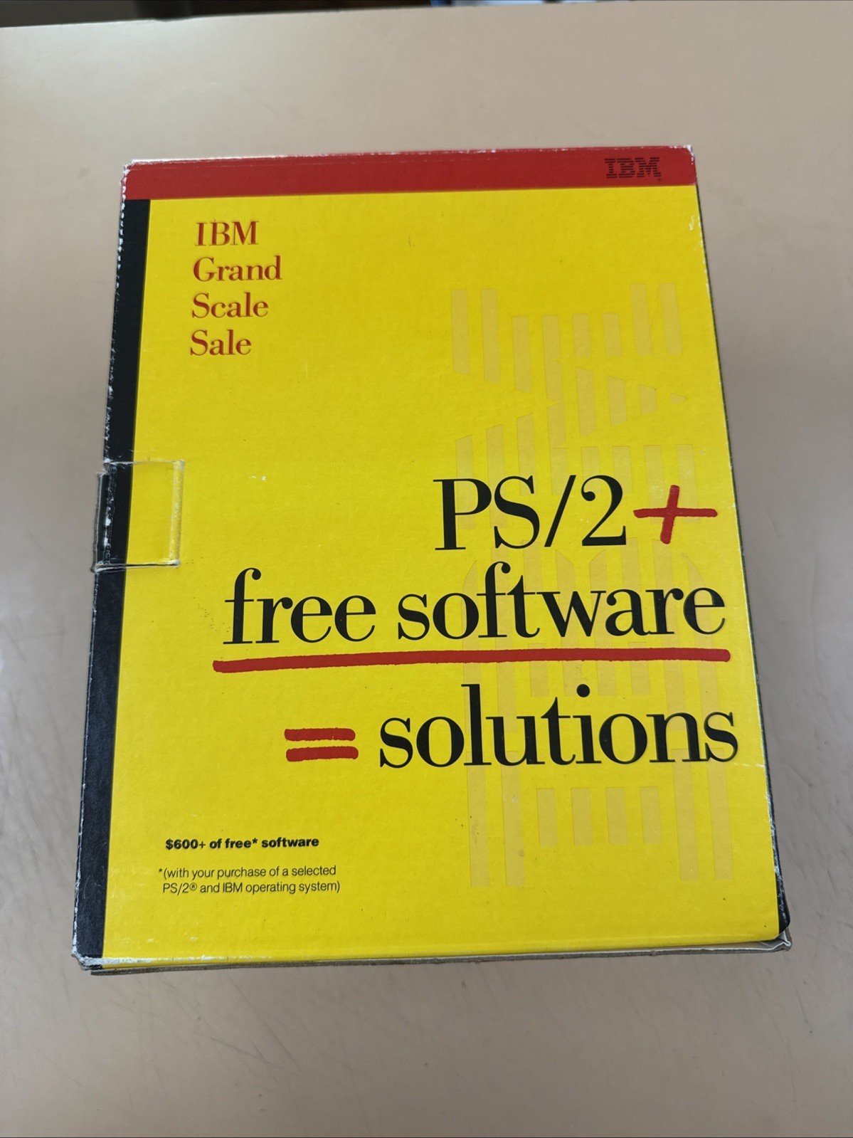 Vintage IBM PS/2+ software solutions 