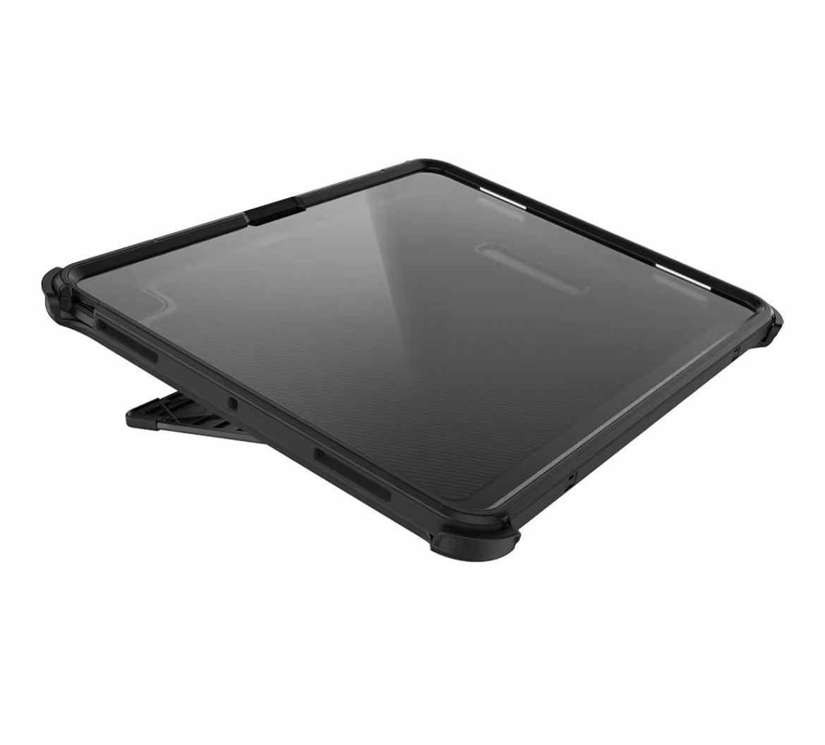 OtterBox Black Rugged Case for Apple iPad Pro (M4M5), Impact Resistant, Stand