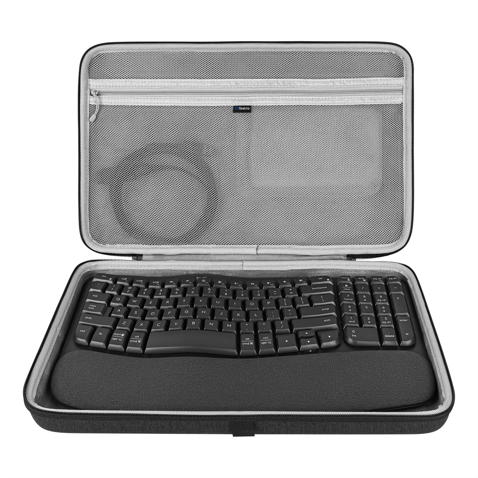 Geekira Hard Travel Case for Logitech Wave Keys MK670 Combo