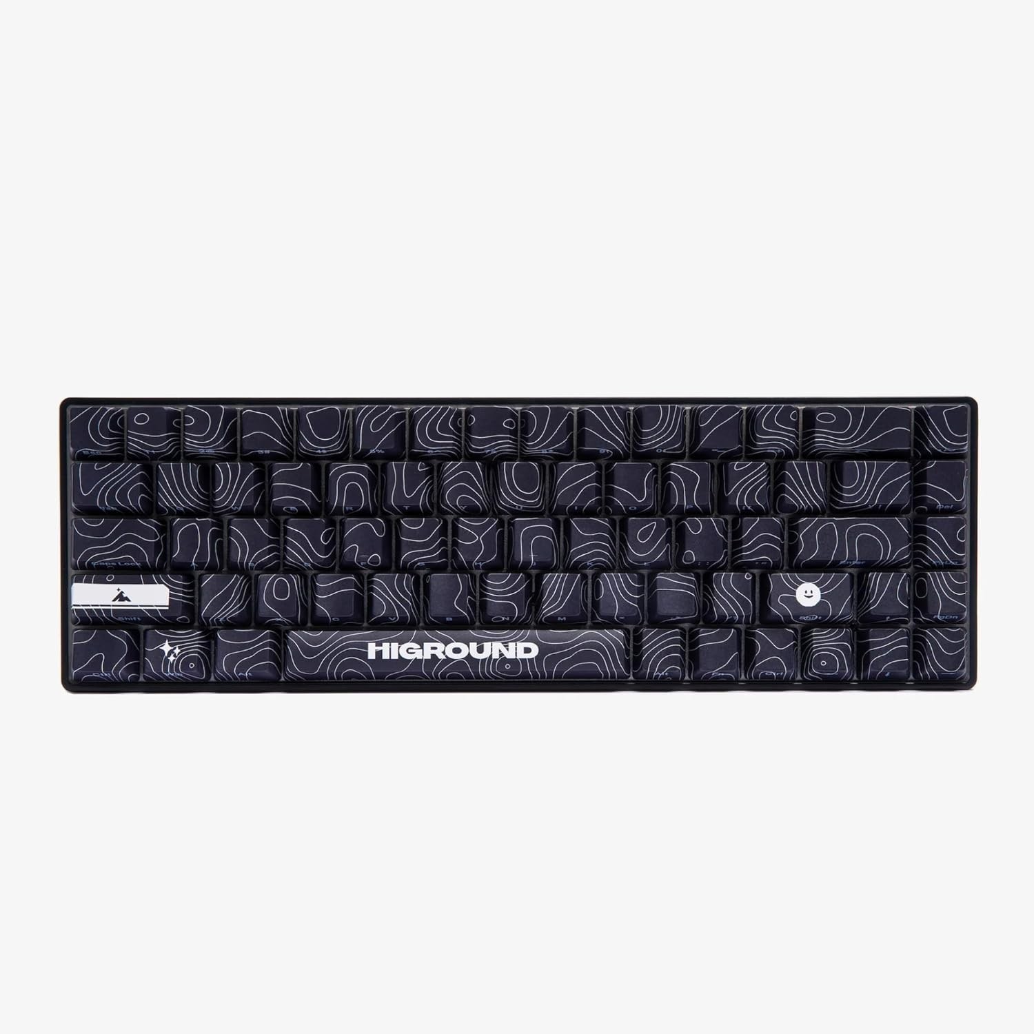 Higround Trailhead Mechanical USB Wired Gaming RGB Keyboard BLACK ICE A7391