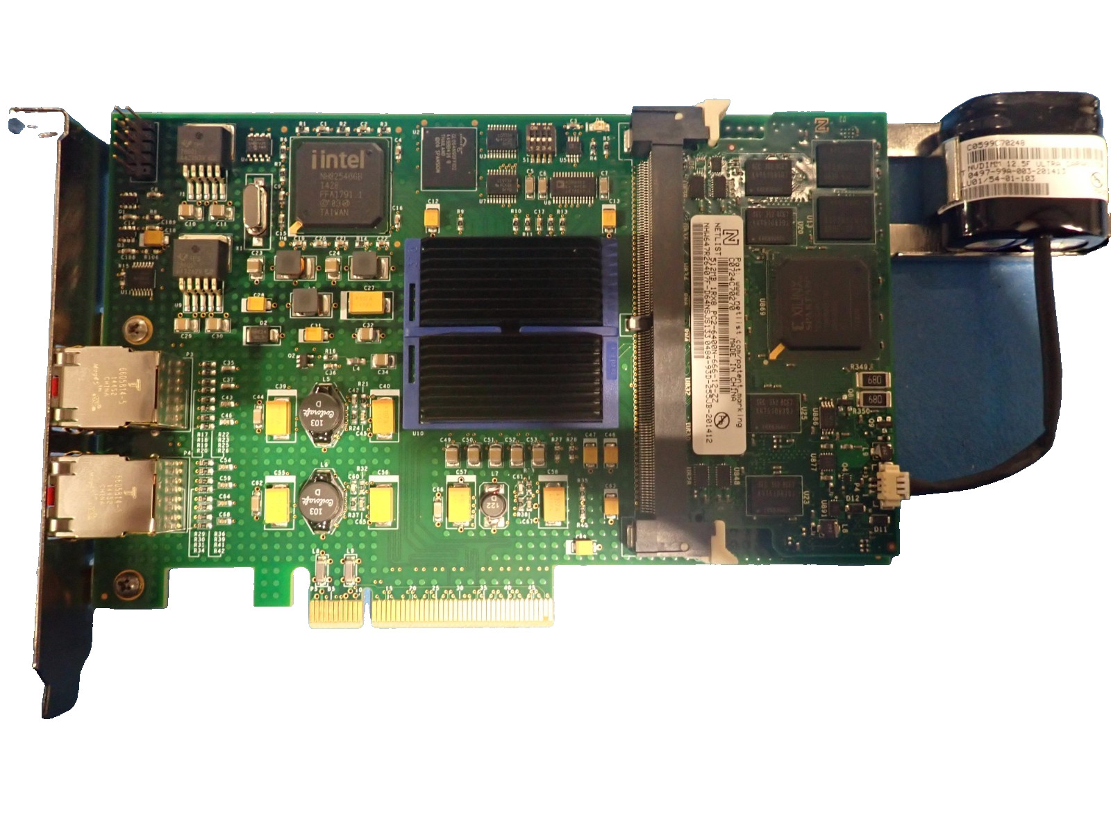 Dell 0DV94N Compellent Pci-E 512MB Cache Raid Controller Card W/Battery