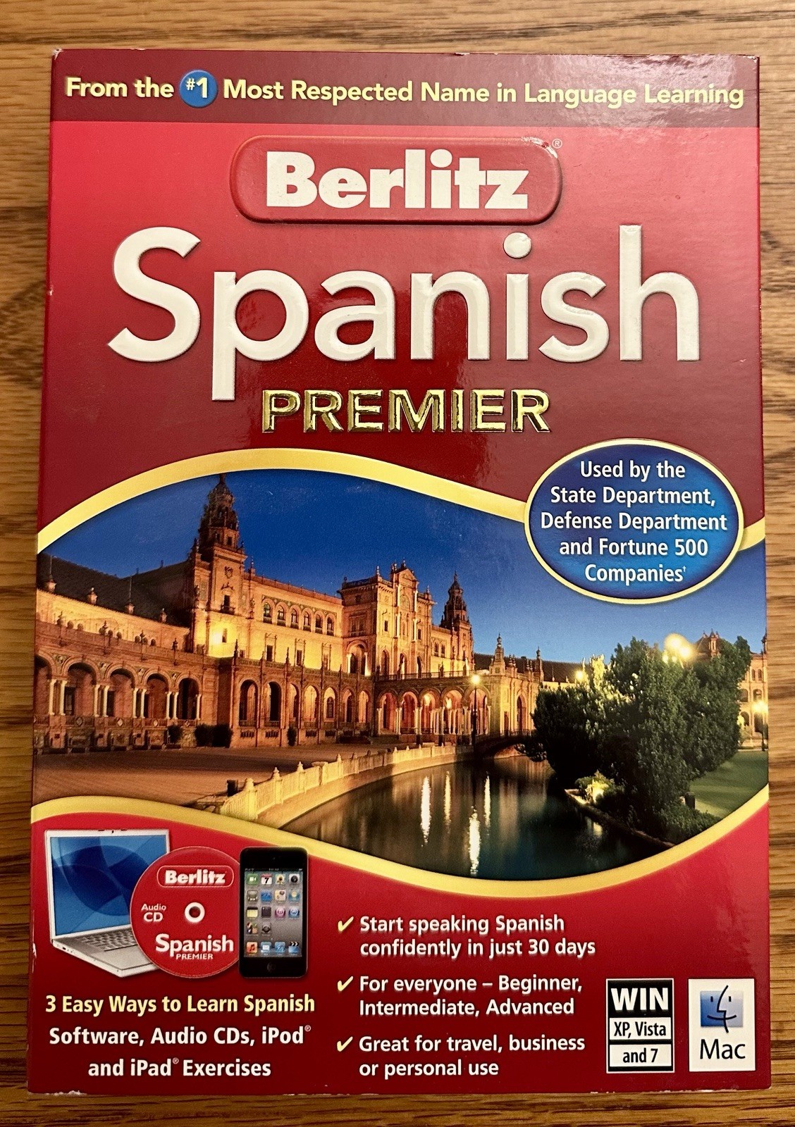 Berlitz Spanish Premier Language Course – NEW – Software, &  Audio CDs