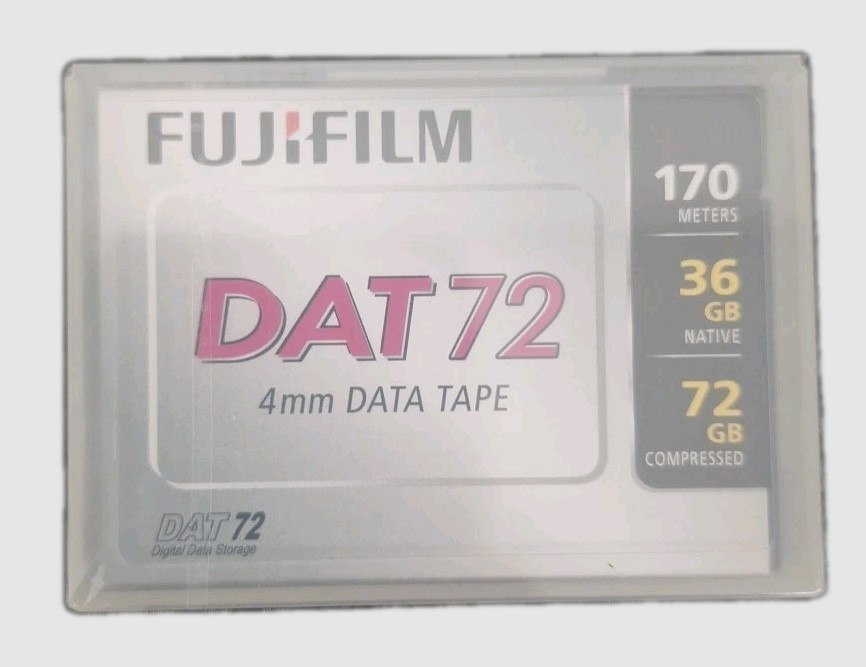 FUJIFILM DAT72 Digital Data Tape 4mm 170M Backup Storage Cartridge