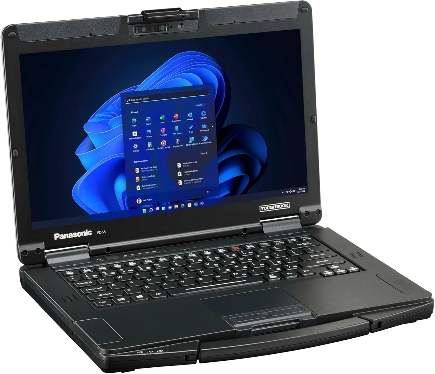 CLEAN LOW HOURS Panasonic Toughbook FZ-55 i5-8365U 16GB 512 GB Webcam Win11 PRO