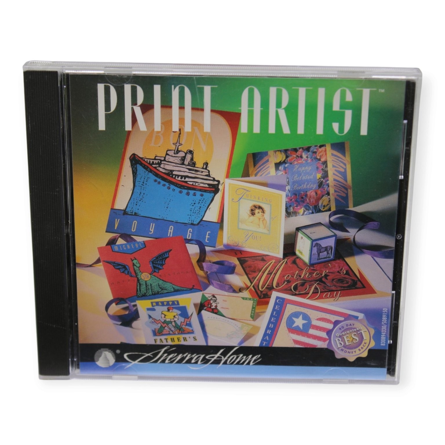 Print Artist Version 4.0 Cd-rom for Windows - Sierra Home Desktop Publishing