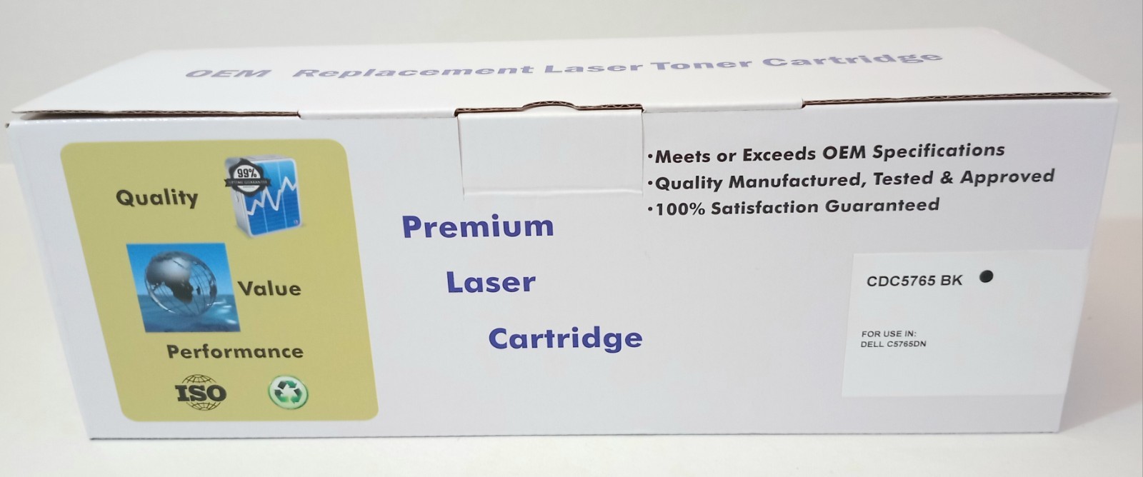 Premium Laser Cartridge for use in Dell C5765dn CDC5765 BK Genuine New