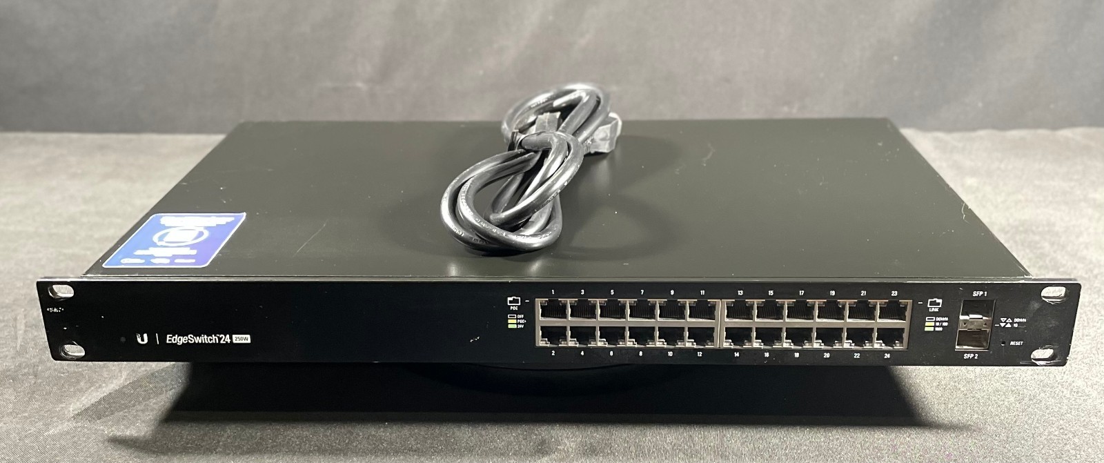 Ubiquiti Networks ES-24-250W 24 Port 250W EdgeSwitch - Same Day Shipping