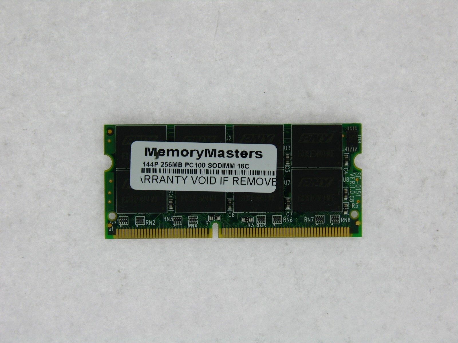 256MB 256 PC100 100Mhz 144-pin 16 Chip Sodimm Laptop Dell HP Compaq Memory Ram