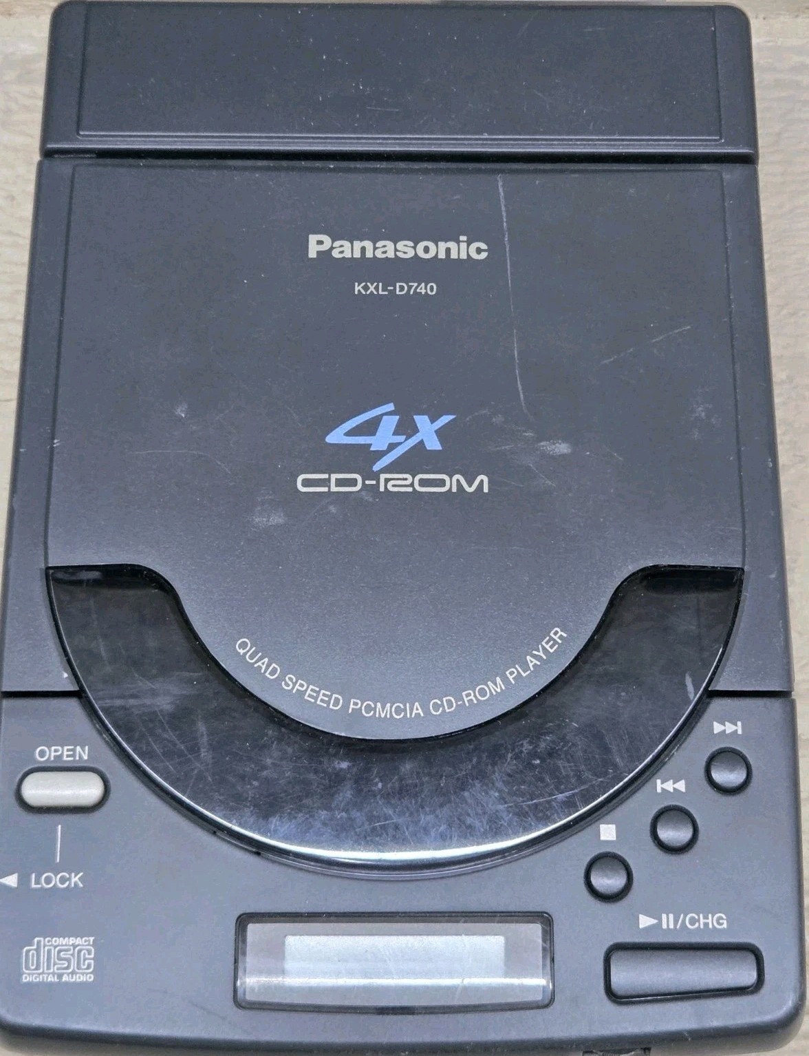 Panasonic KXL-D720 PCMCIA CD-ROM Player Untested Ships Quickly Us Seller