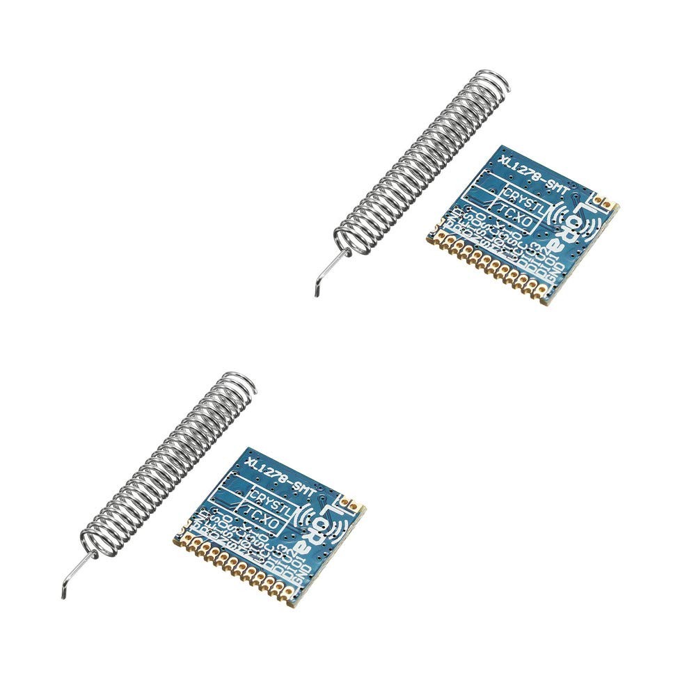 Comimark 2Pcs LoRa SX1278 Long Range RF Wireless Power Mental Module SX1276 5Km