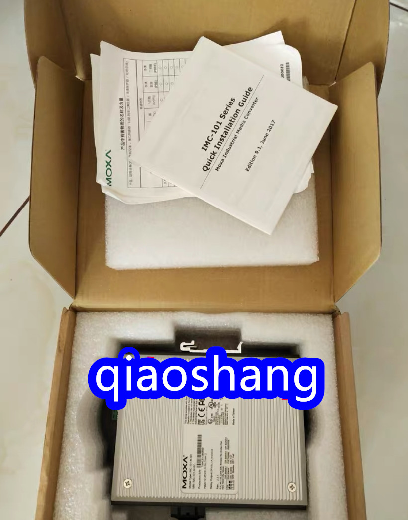 1PCS New MOXA IMC-101-M-SC V2.3.1   Multimode Industrial Photoelectric Converter