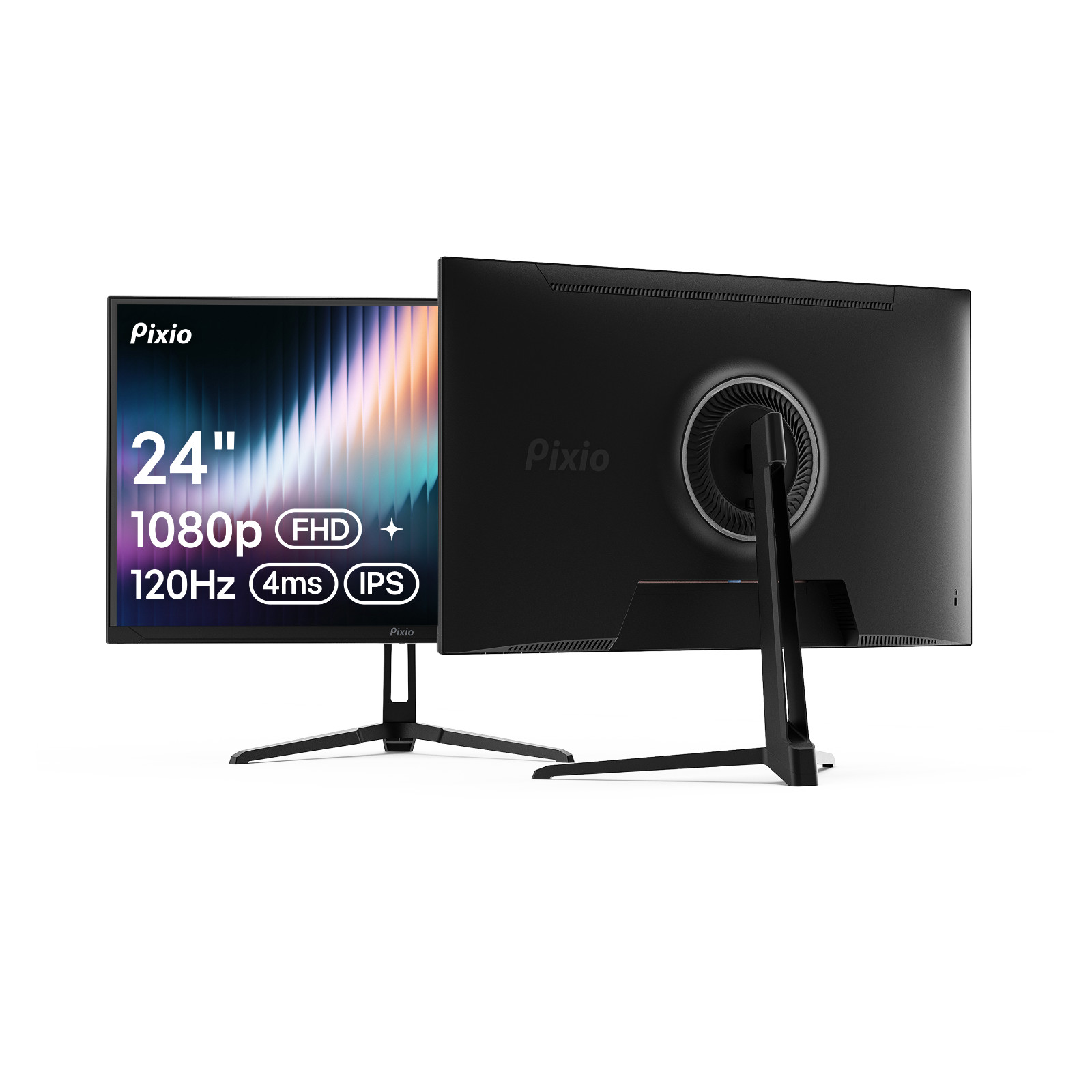 Pixio PX246 Wave 24" 1080p 120Hz IPS Gaming Monitor | Certified Refurbished
