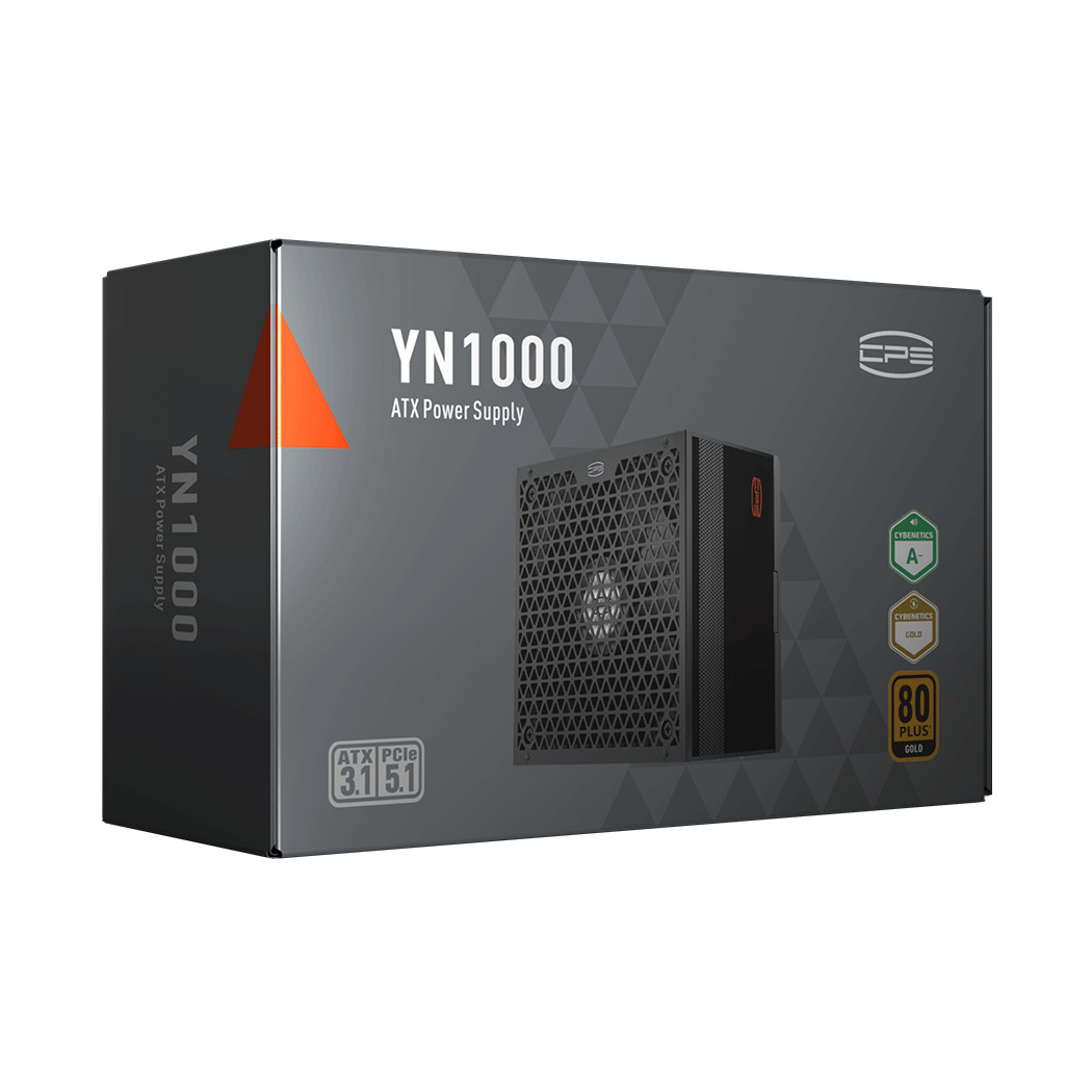 PCCOOLER P5-YN1000-G1FFBK1-US 1000W Gold Modular ATX 3.1 Power Supply