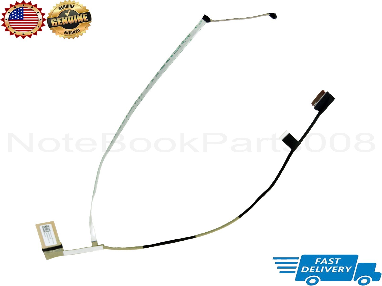 Genuine For HP 15-DY2093DX LCD EDP Video Screen NTH Cable L63615-001 DDOOP5LC201