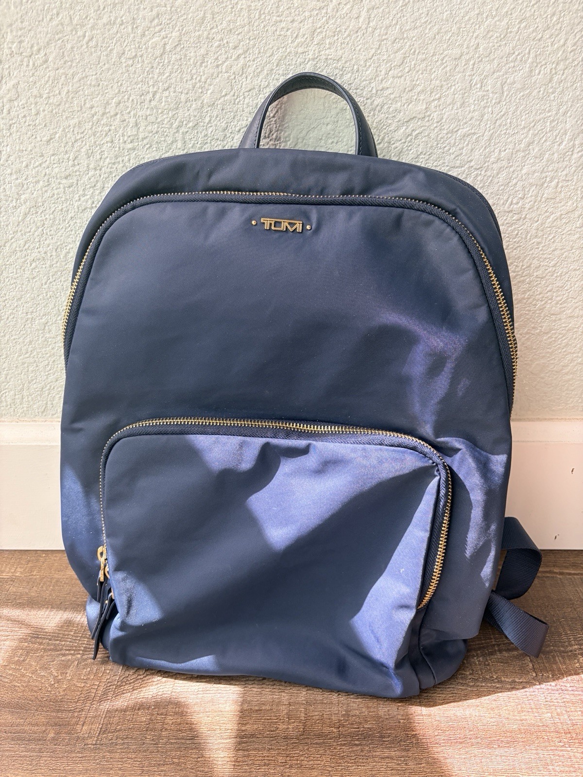 Tumi Vista Slim Laptop Backpack Navy