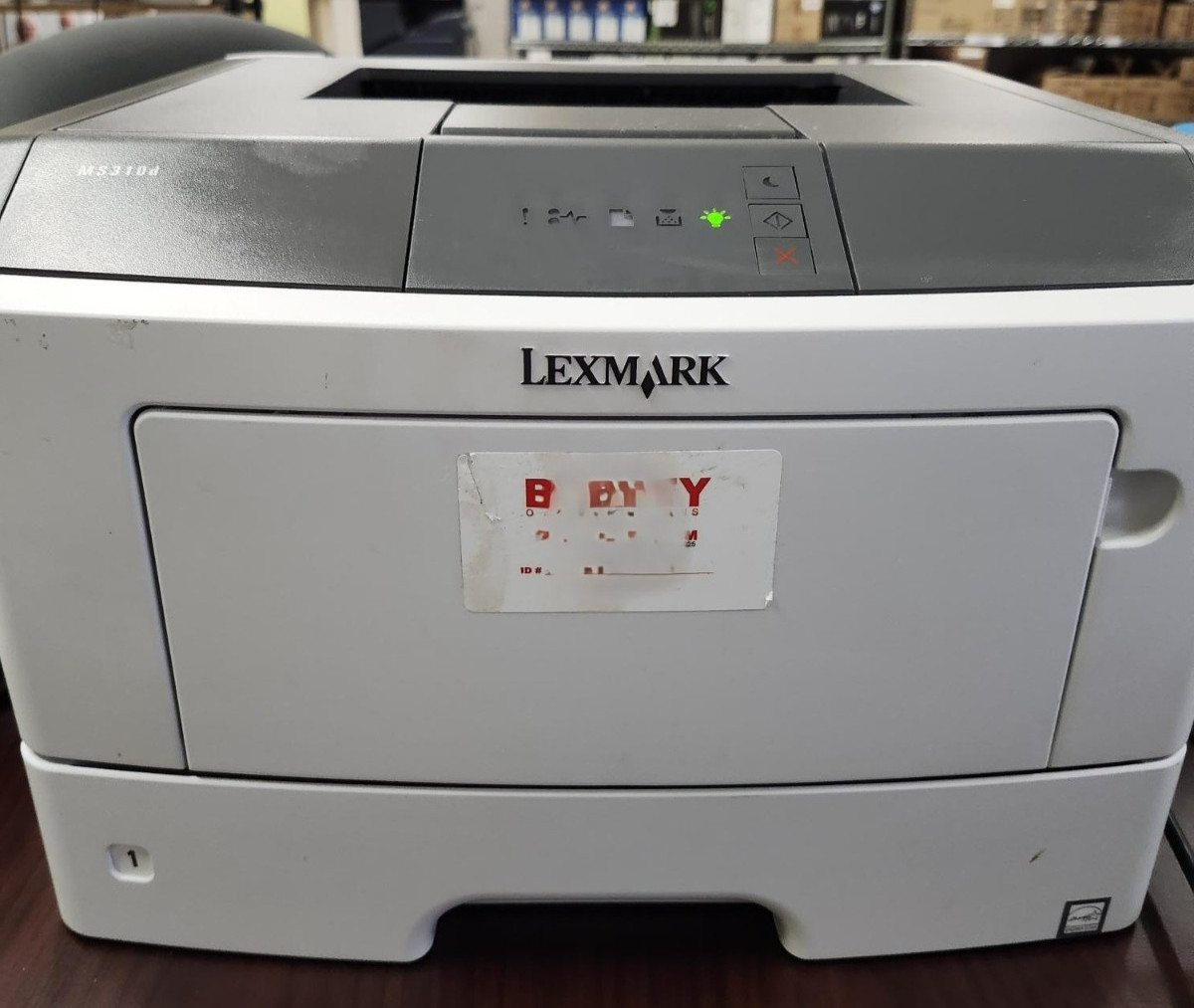 Lexmark MS310d Monochrome Laser Printer – Duplex – USB – (Tested & Working)