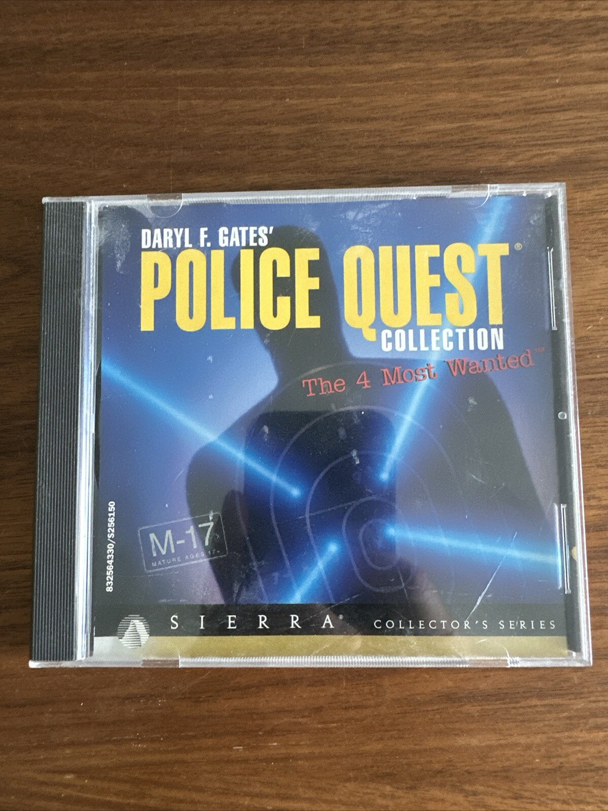 Daryl F Gates Police Quest Computer Game CD-ROM Vintage 1995 PREOWNED