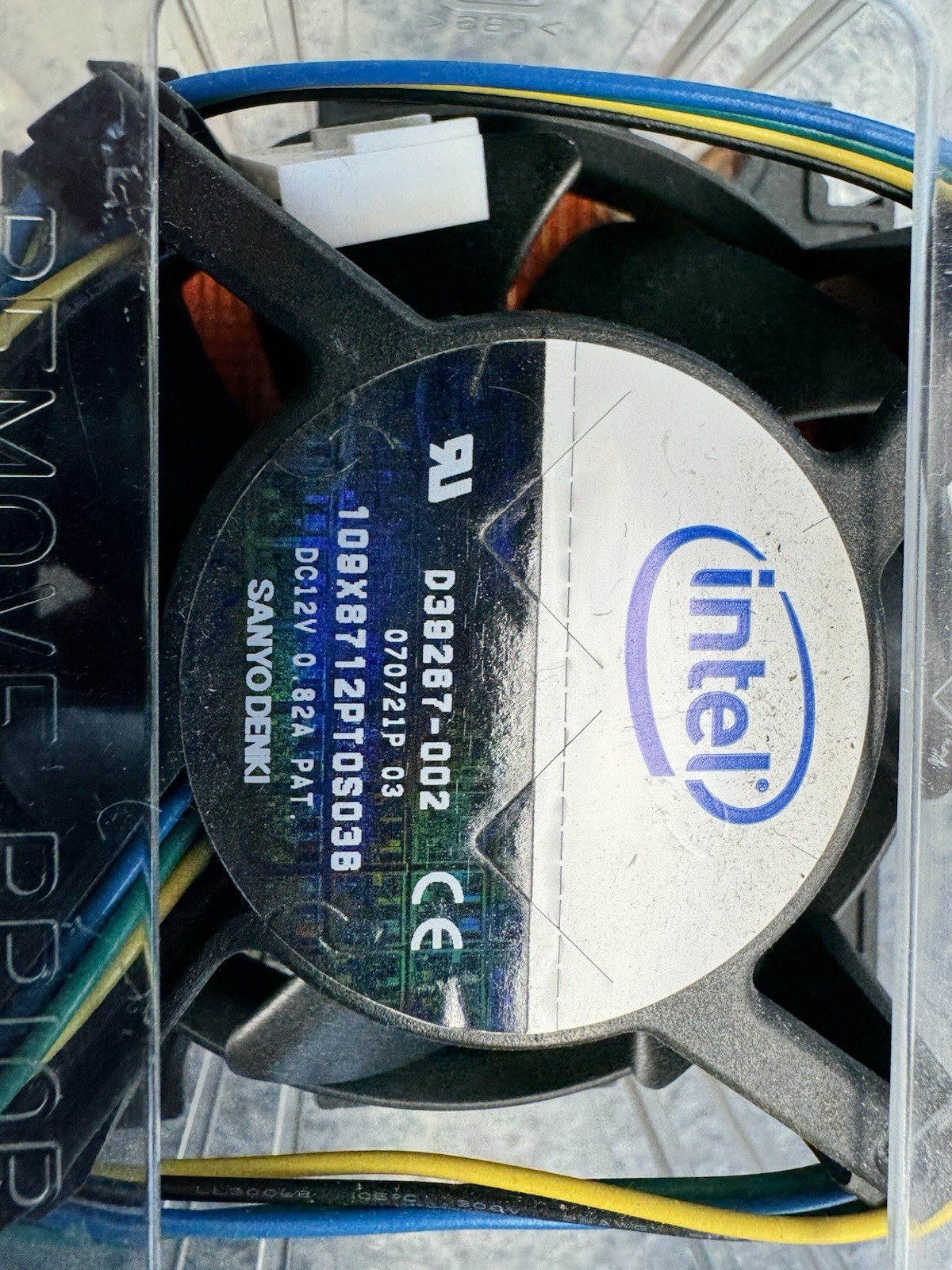 Intel D39267-002 LGA 771 Xeon CPU Copper Heatsink Cooling Fan (New, Genuine)