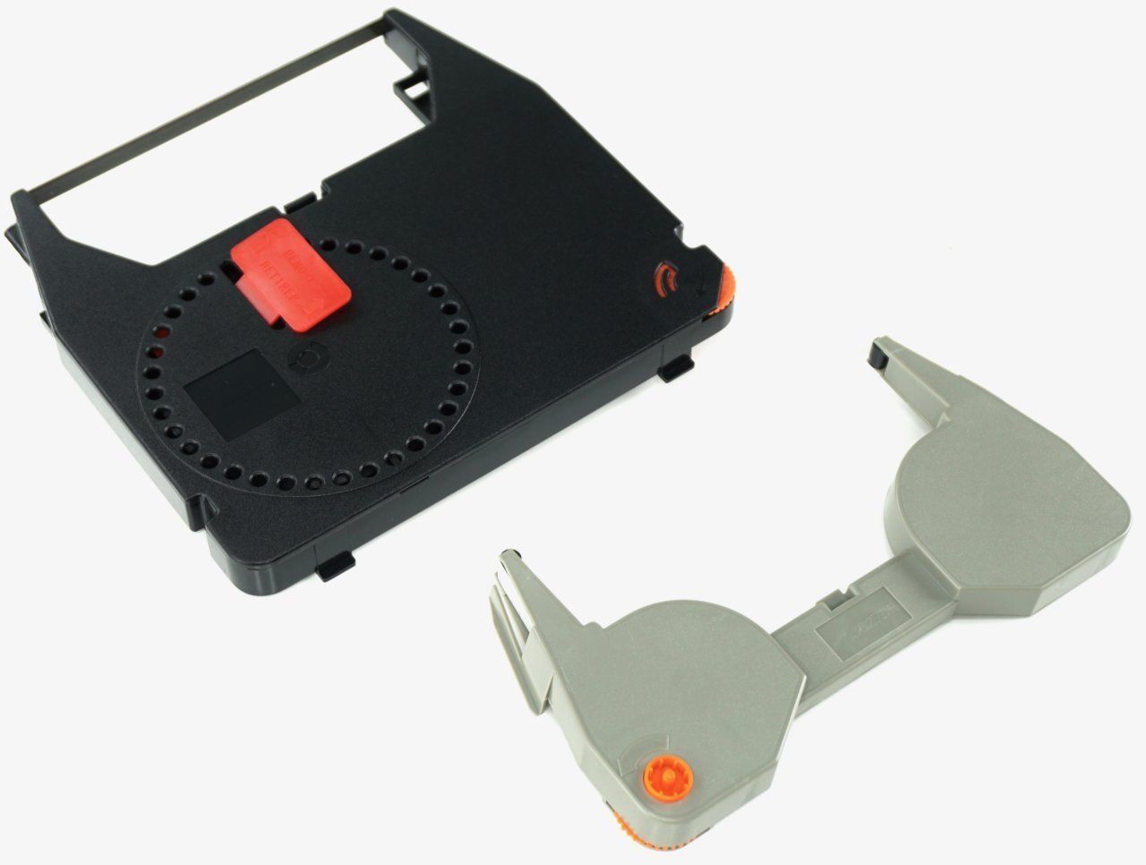 (2) IBM WHEELWRITER ll  CORRECTABLE RIBBONS AND Tape 1380999 Compatible
