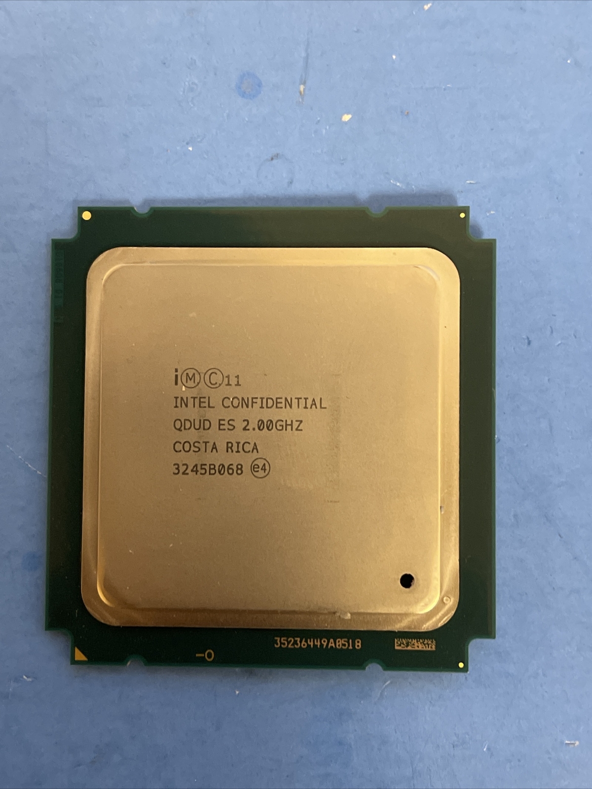 INTEL CONFIDENTIAL QDUD  ES 2.00GHZ CPU PROCESSOR