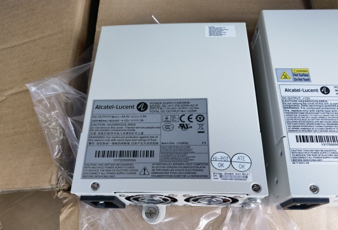 New Alcatel-Lucent Omni Switch Netzteil 225W Watt Power Supply PS-225W-AC-P