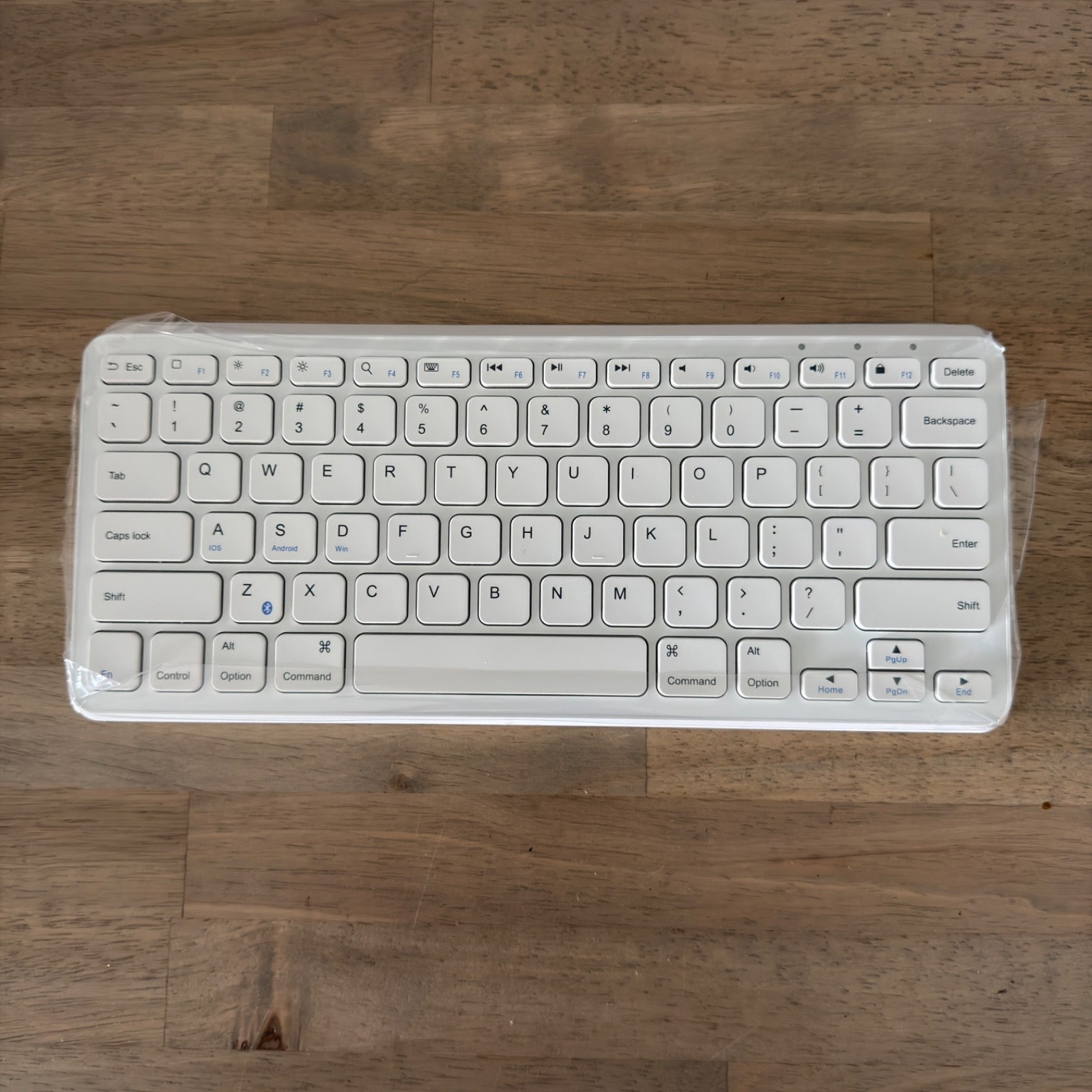 Anker A7721 Bluetooth Wireless Keyboard White Windows Mac iOS Android Compact