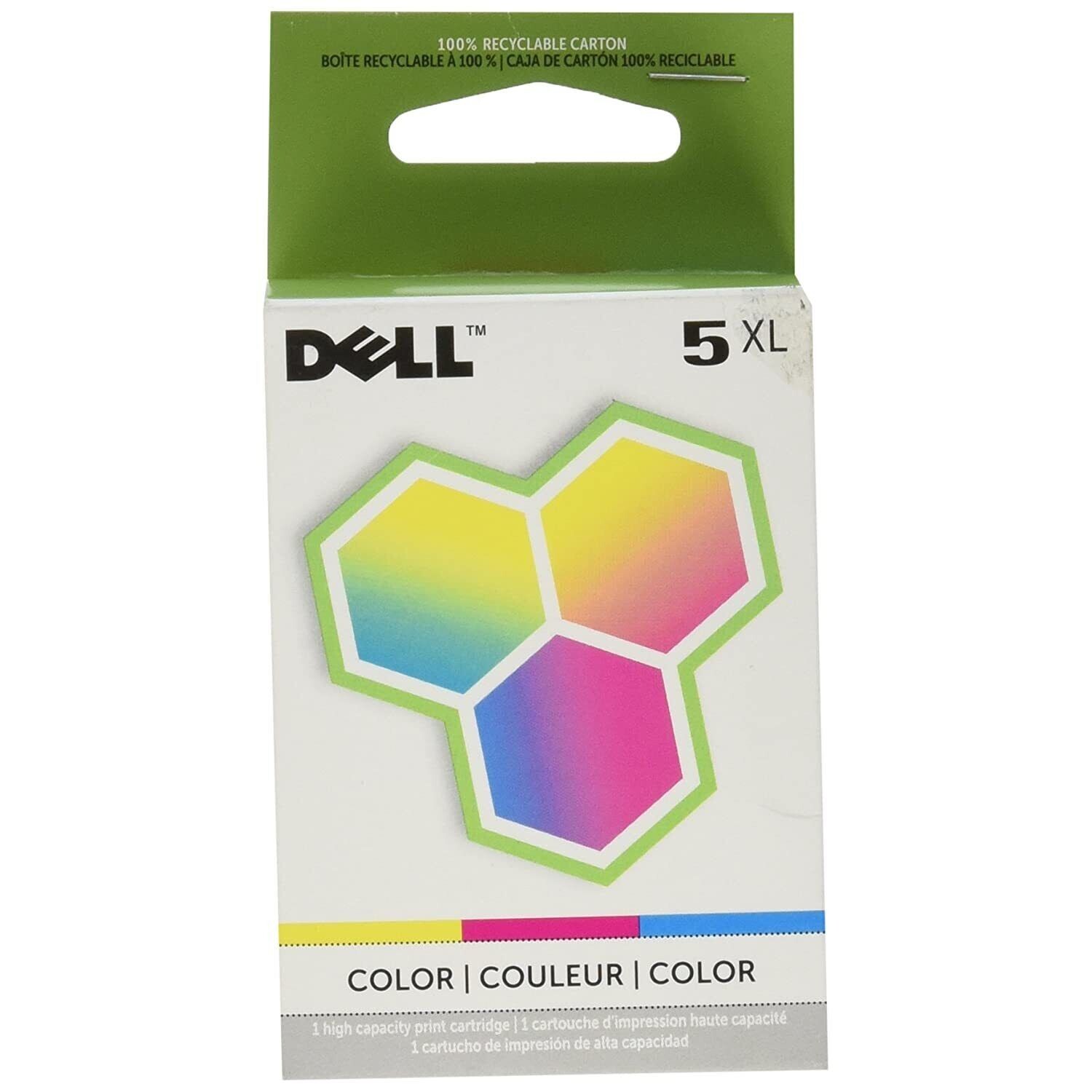 Genuine Dell Color Series5 Ink Cartridge M4646 New Sealed