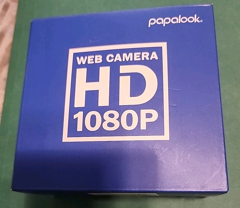 Papalook PA452 Web Camera HD 1080P Built in Microphone 